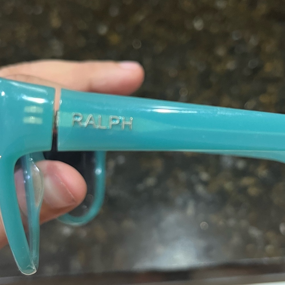 Teal Ralph Lauren sunglasses